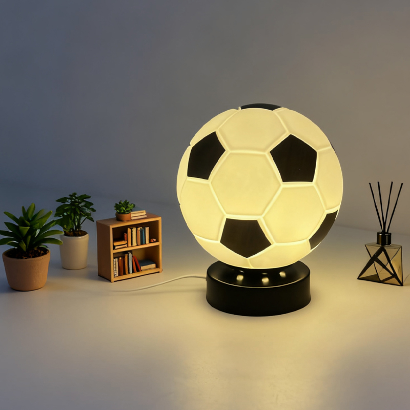 Desk Setup Desk - Futbol LED High-End Yaratıcı Hediye Masa