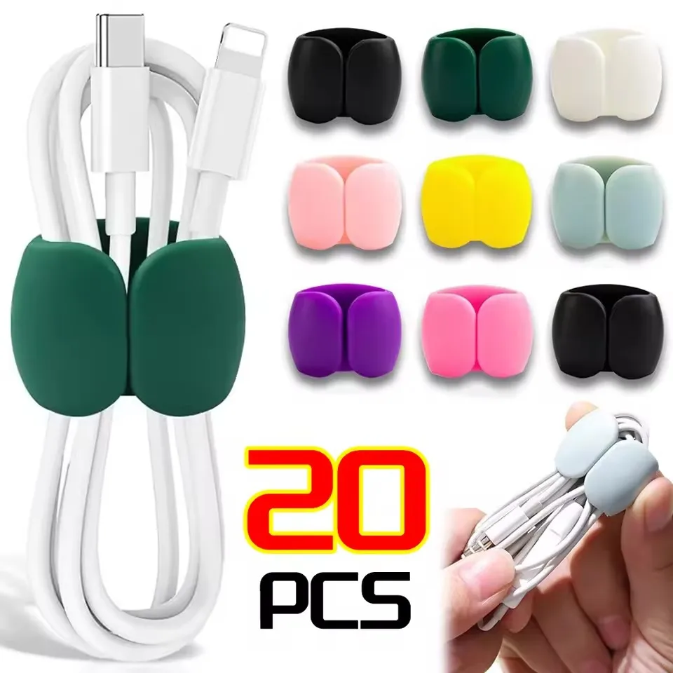 Headphone Hook Under - 10/5/1 adet çok fonksiyonlu kablo düzenleyici