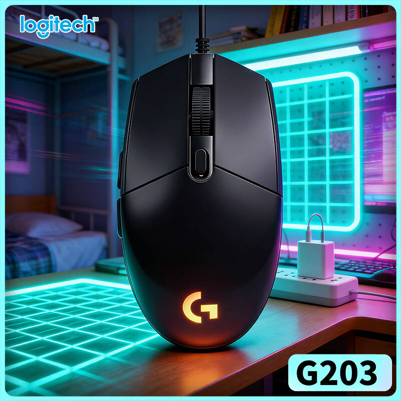 Logitech Mouse G203 - Logitech G203 Prodigy RGB Oyuncu Mouse'u