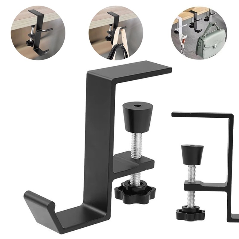 Desk Setup Desk - Delmesiz Çok Fonksiyonlu Kulaklık Askısı Masa