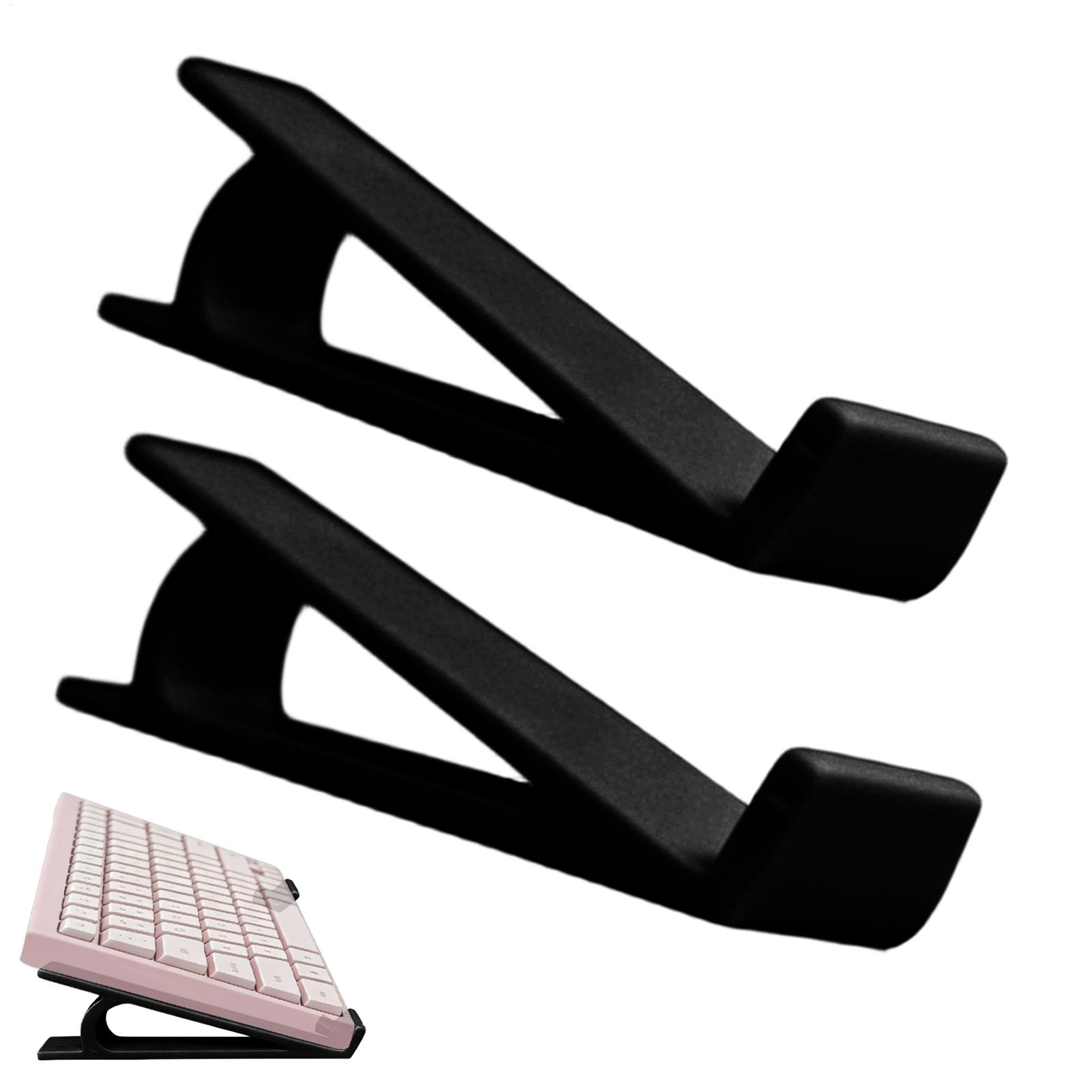 Desk Setup Home Office - Ergonomik Kaymaz Klavye Yükseltici 2 Adet