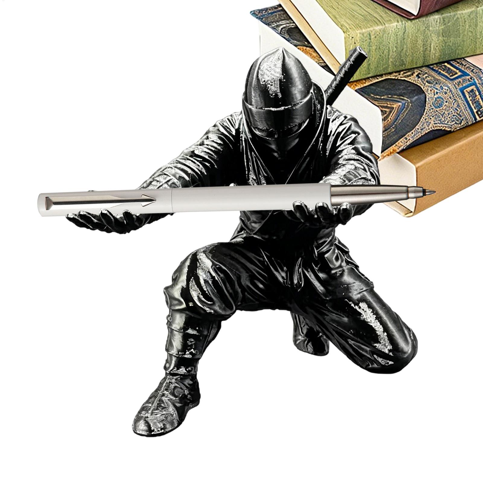 Desk Setup Home Office - Ninja Tarzı 3D Baskılı Kalemlik, Yaratıcı