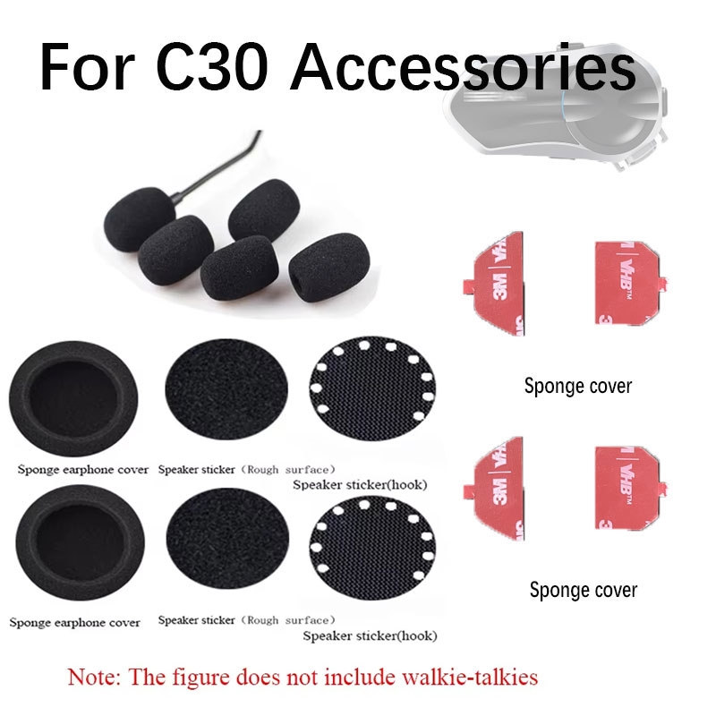 Headphone Hook Under - SENA C30 Bluetooth kask kulaklıkları için