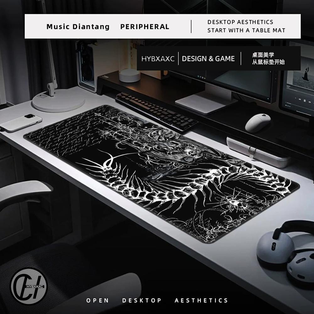 Siyah Beyaz Cybersigilism Desk - Desk Setup Accessories Aesthetic incelemesi ve fiyatı