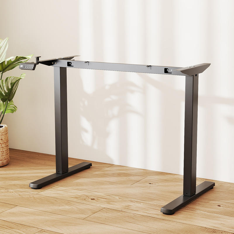 Elektrikli Ayakta Çalışma Masa - Desk Setup Black And Wood incelemesi ve fiyatı
