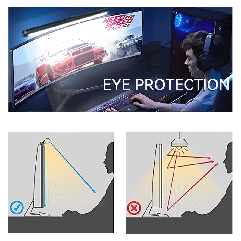 Monitör Bar LED Pc için masa ı - Led Desk Light Usb incelemesi ve fiyatı
