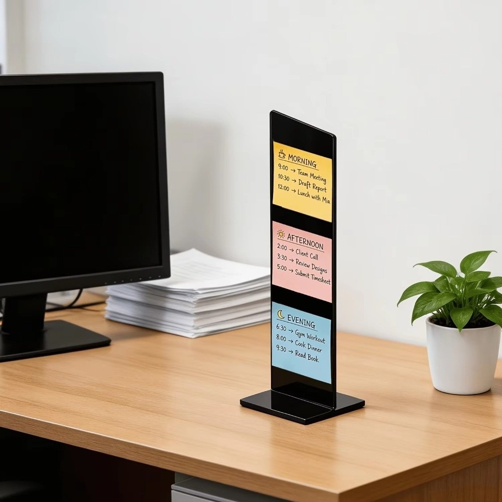 Dayanıklı Akrilik Not Panosu Ç - Desk Setup Home Office incelemesi ve fiyatı