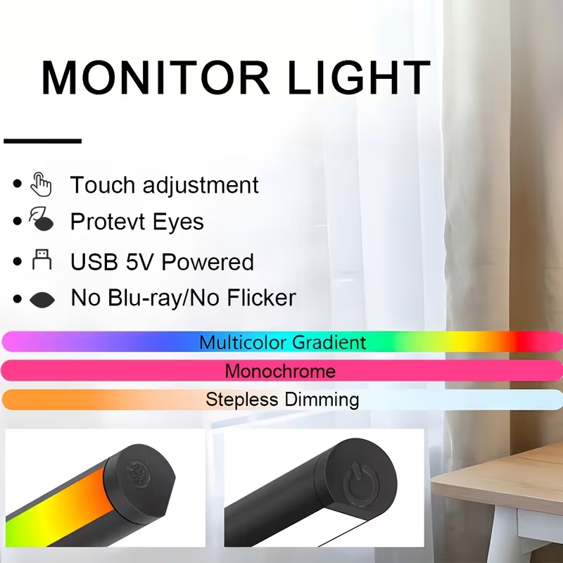 5V USB LED Ekran Asma Lambası, - Led Desk Light Usb incelemesi ve fiyatı