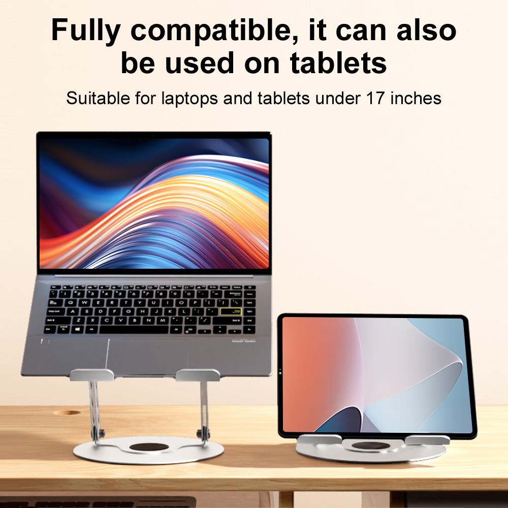 360 °   Döner Laptop Standı Ay - Desk Setup Home Office incelemesi ve fiyatı