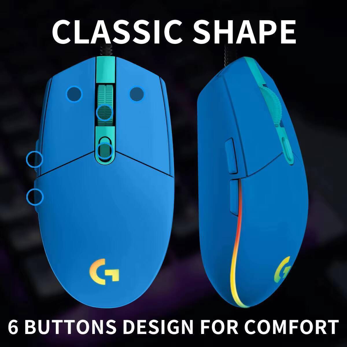 Logitech G203 Oyun Mouse'u 800 - Logitech Mouse G203 incelemesi ve fiyatı