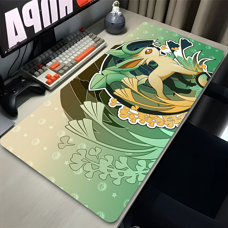 Mouse Pad Gamer P-pokemon Leaf - Desk Setup Accessories incelemesi ve fiyatı