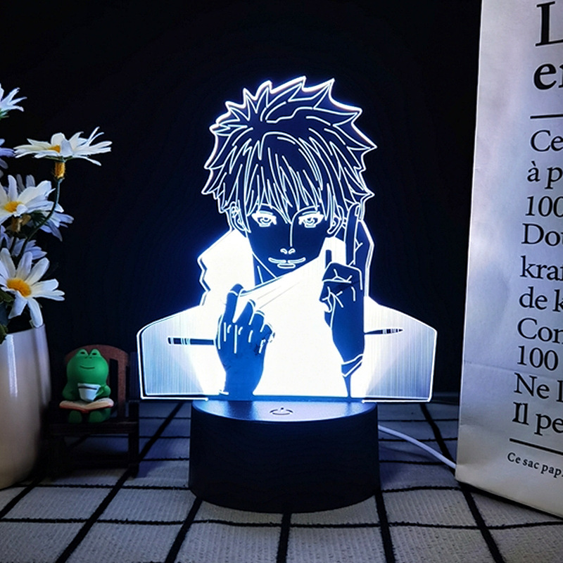 3D Anime Gece Lambası Jujutsu  - Led Desk Light Usb incelemesi ve fiyatı