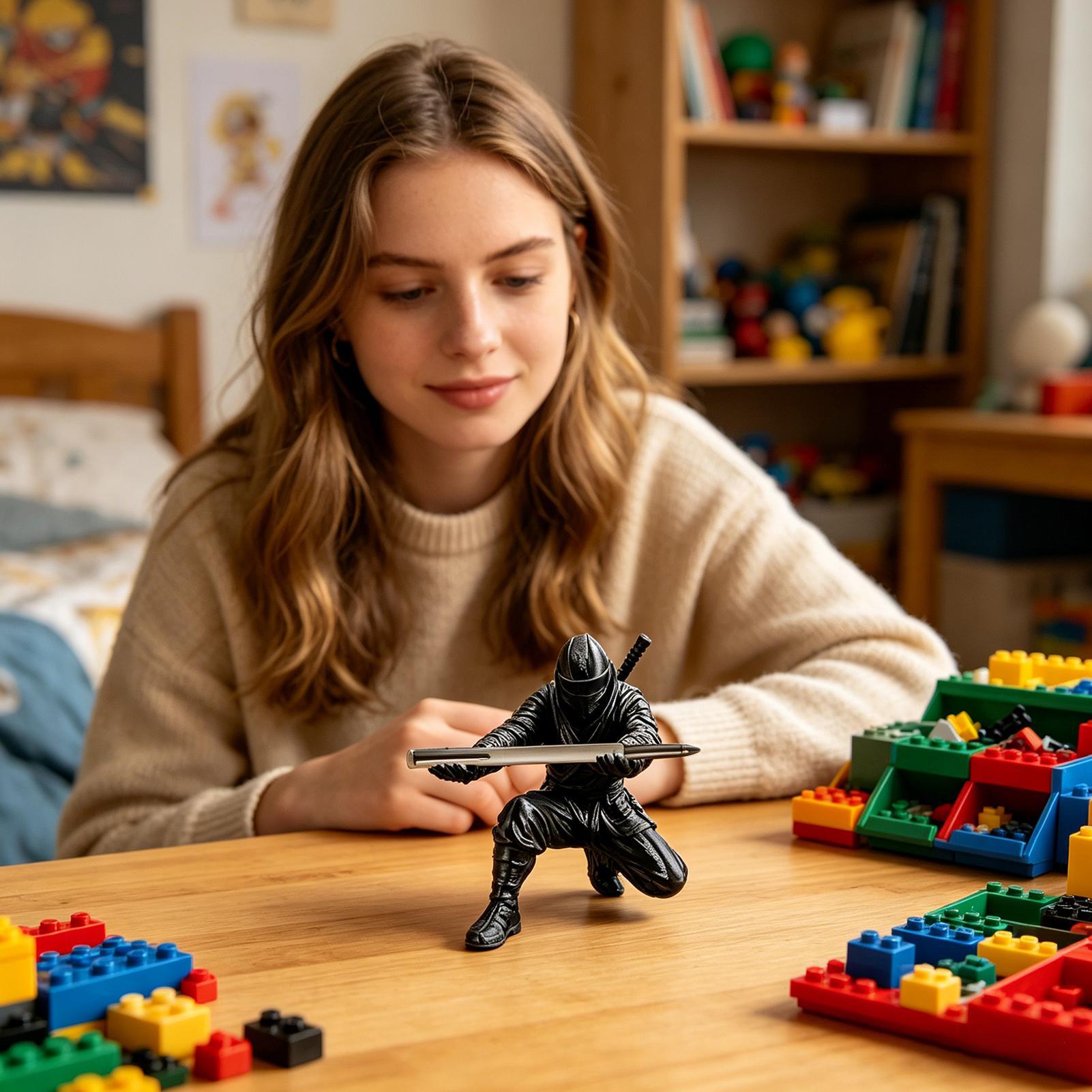 Ninja Tarzı 3D Baskılı Kalemli - Desk Setup Home Office incelemesi ve fiyatı