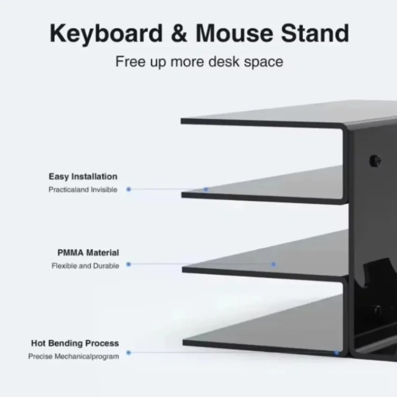Klavye Ekran Standı 3 Katmanlı - Desk Setup Pegboard incelemesi ve fiyatı