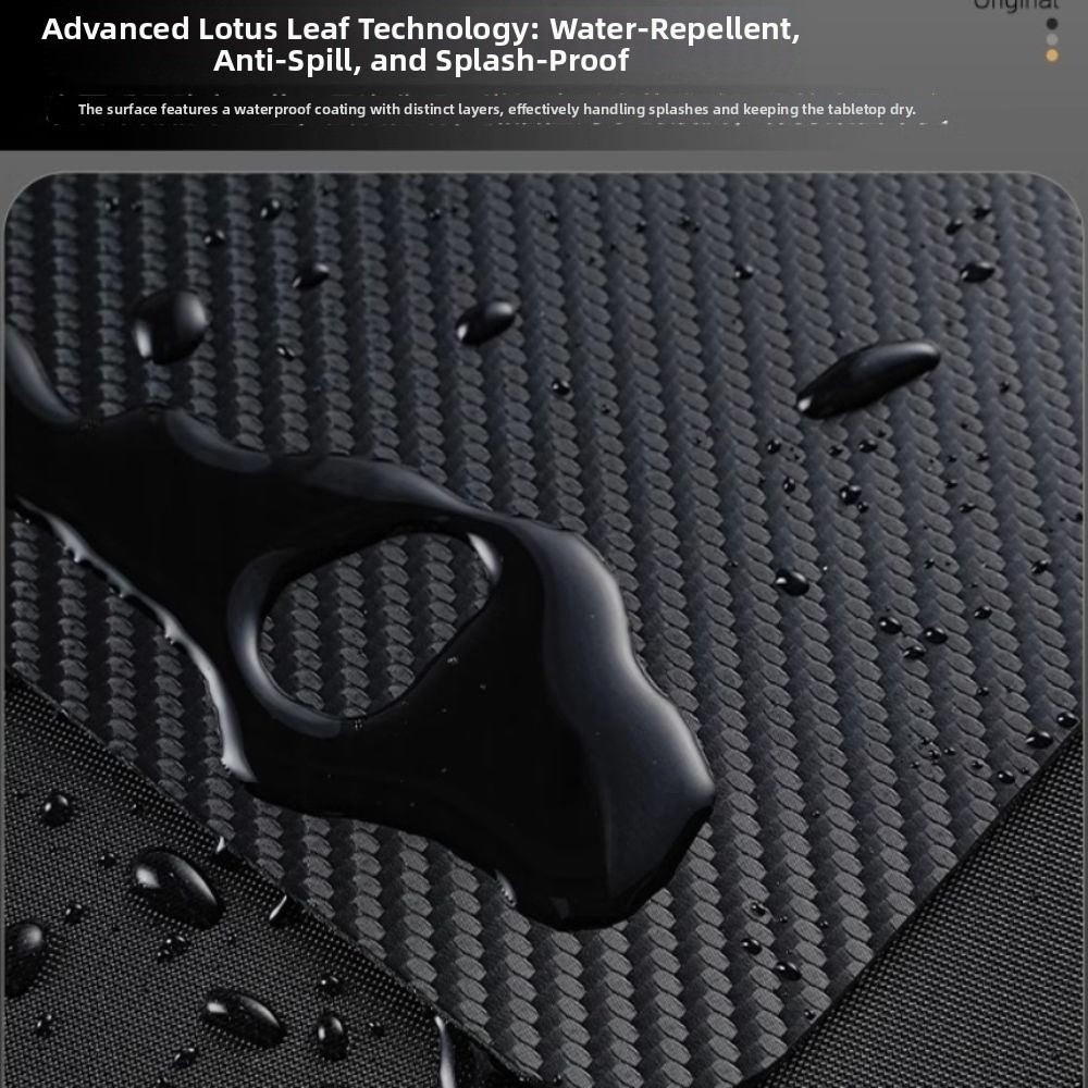 Su geçirmez Karbon Fiber Mouse - Desk Setup Accessories Aesthetic incelemesi ve fiyatı