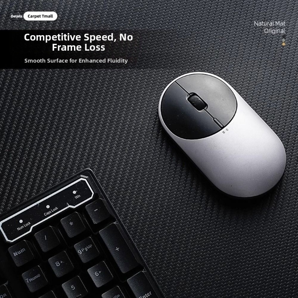 Su geçirmez Karbon Fiber Mouse - Desk Setup Accessories Aesthetic incelemesi ve fiyatı