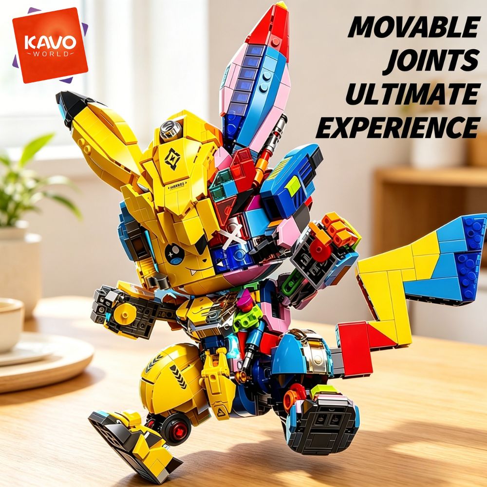 KAVOWORLD 1505 Parça DIY Mecha - Desk Setup Build incelemesi ve fiyatı