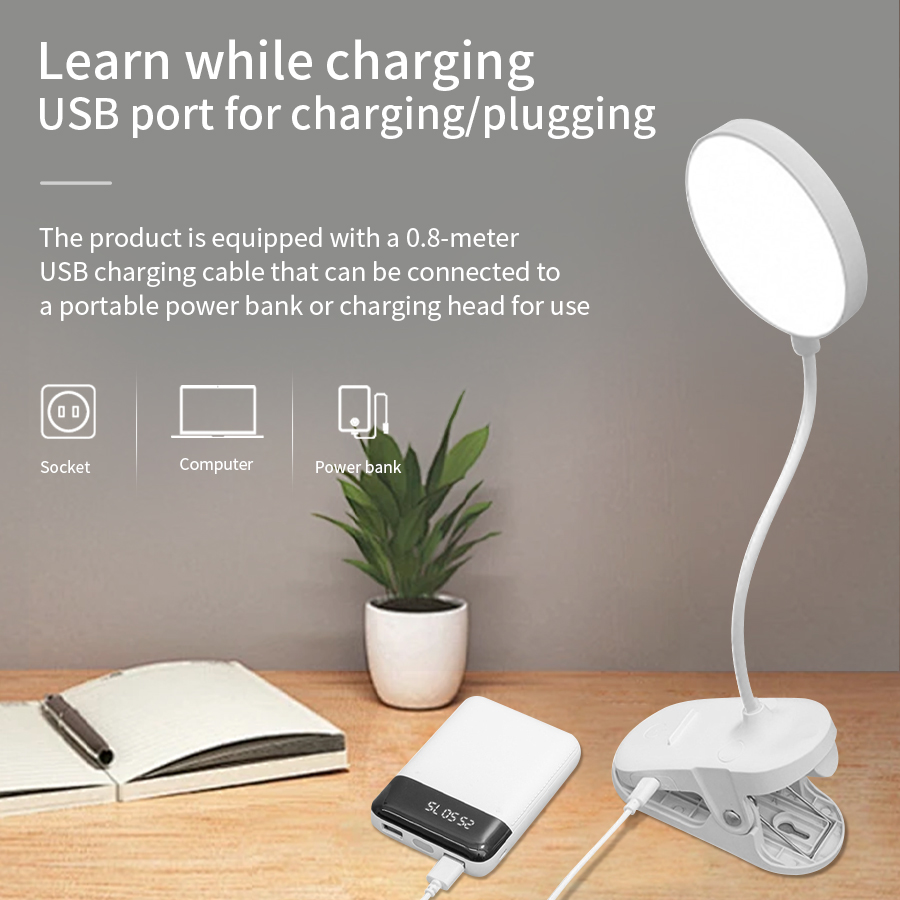 LED Klipsli Masa Lambası 360 ° - Led Desk Light Usb incelemesi ve fiyatı