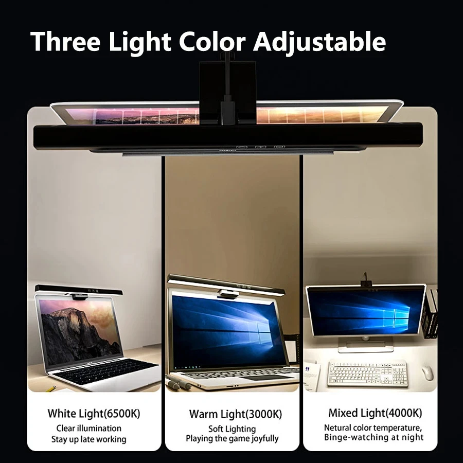 33cm 50cm LED Monitör Işığı Ok - Desk Setup Pegboard incelemesi ve fiyatı