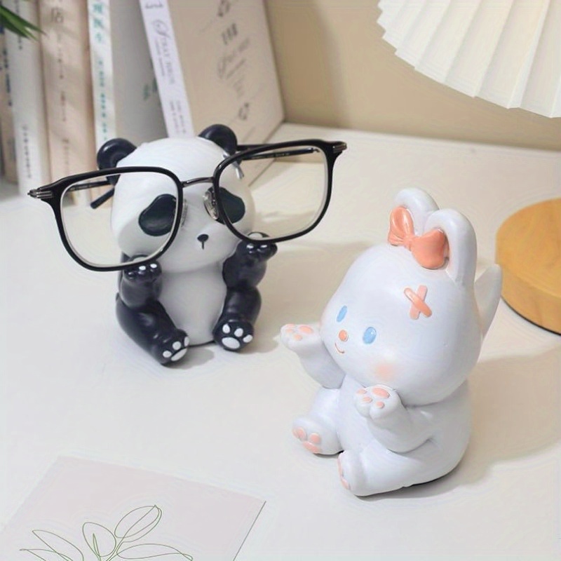 1 adet sevimli Panda gözlük ek - Desk Setup Home Office incelemesi ve fiyatı