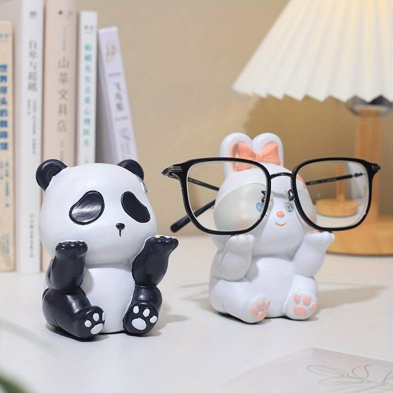 1 adet sevimli Panda gözlük ek - Desk Setup Home Office incelemesi ve fiyatı