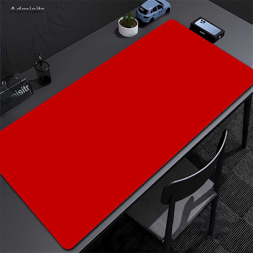 Büyük Siyah Mouse Pad Düz Renk - Desk Setup Accessories Aesthetic incelemesi ve fiyatı