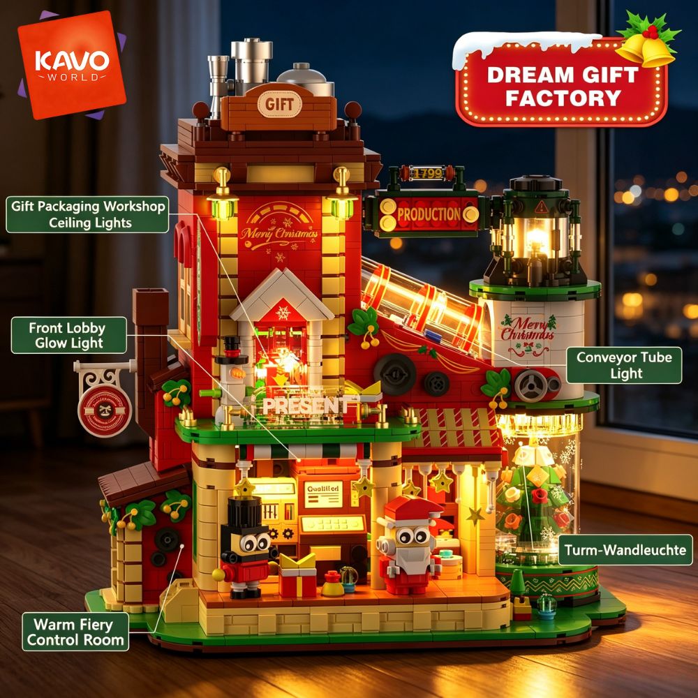KAVOWORLD 2775 Parça Noel Hedi - Desk Setup Build incelemesi ve fiyatı
