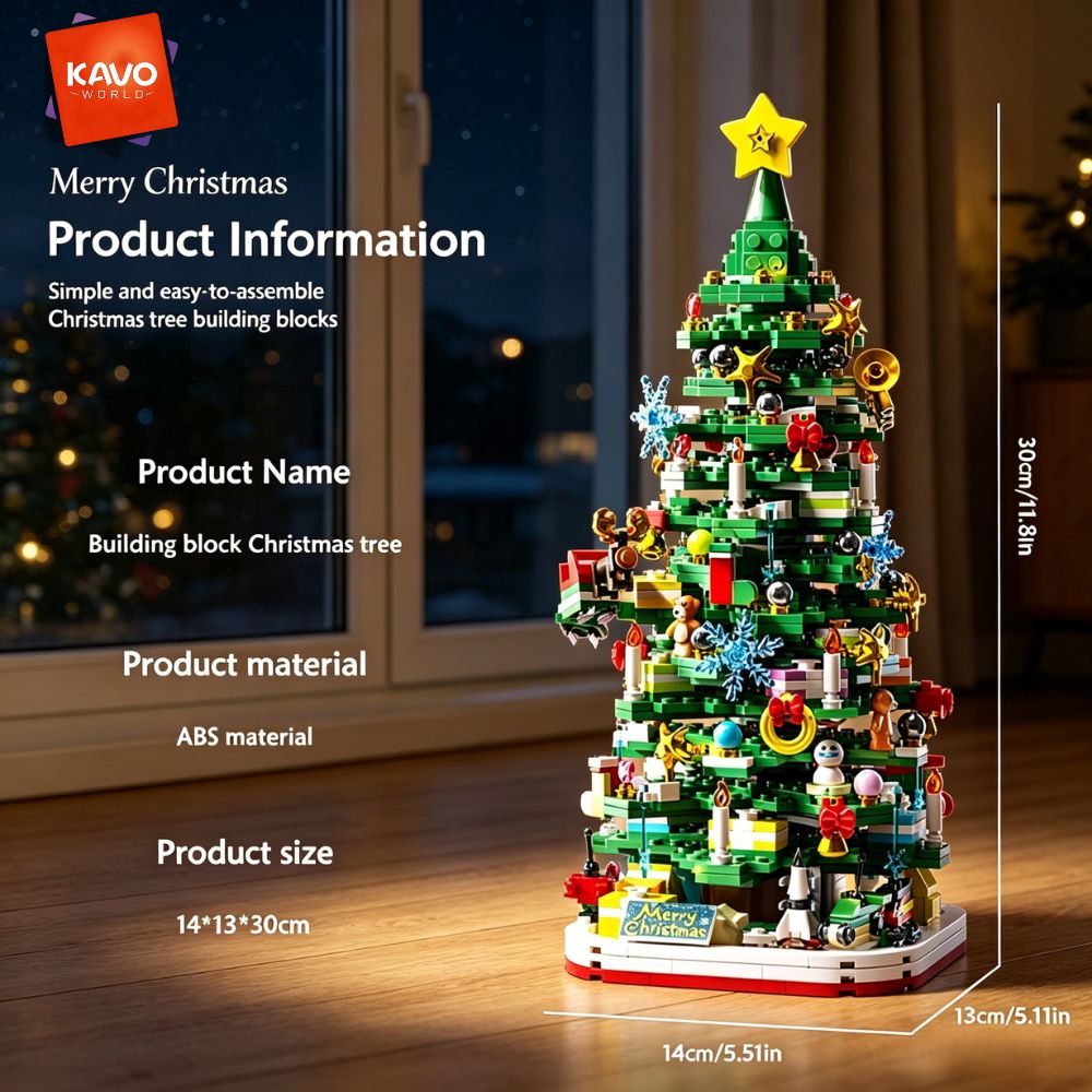 KAVOWORLD 1024 Parça Noel Ağac - Desk Setup Lighting Ideas incelemesi ve fiyatı