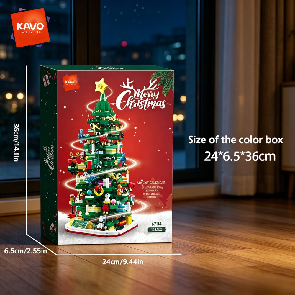 KAVOWORLD 1024 Parça Noel Ağac - Desk Setup Lighting Ideas incelemesi ve fiyatı